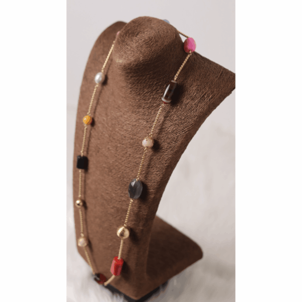 Multi-Stone Long Bead (Neckpiece only)